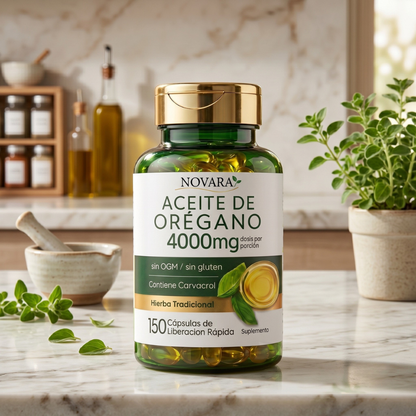 Aceite de Orégano – 4000mg Carvacrol Softgels