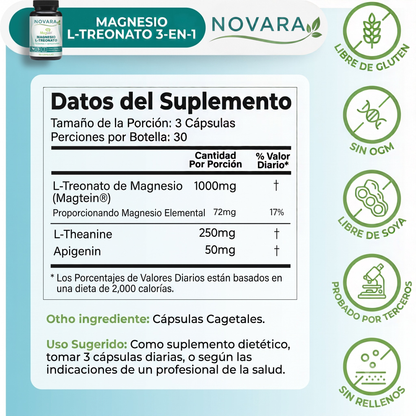 Complejo de L-Treonato de Magnesio